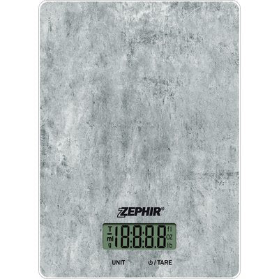 BILANCIA DIGITALE CUCINA ZHS439 ZEPHIR KG 5/GR 1 PIETRA 1XCR2032 NON INCLUSA Immagine principale del prodotto