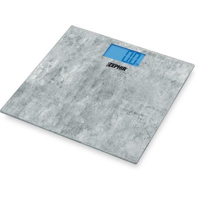 BILANCIA DIGITALE PESAPERSONE ZHS810 ZEPHIR PIETRA CM 30 KG 150 1XCR2032 NON INCLUSA
