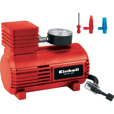 COMPRESSORE AC AUTO CC-AC 12V EINHELL ALIMENTAZIONE VOLT 12