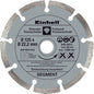 DISCO X SCANALATORE MURO TH-MA 1300 EINHELL A SETTORE MM 125 F.MM 22,2