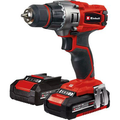 TRAPANO AVVIT BATTERIA TE-CD 18/2 LI EINHELL VOLT 18X2 AH 2,0 X-CHANGE Immagine principale del prodotto