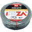 CAVETTO ACCIAIO ZINCATO TRASPARENTE MM 6,0 MT 100