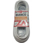 CAVETTO ACCIAIO OTTONATO BIANCO MM 4,5 MT 20
