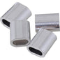 MORSETTO X FILO NYOFIL SELF ALLUMINIO MM 4 CF=PZ 4