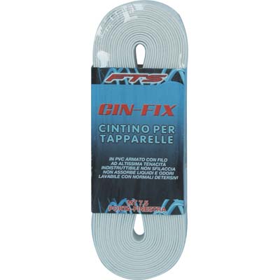 CINTINO AVVOLGIBILI PVC BIANCO MM 22 MT  7,5