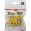 GANCIO PLASTICA X CORDA ELASTICA MM 6/8 CF=PZ 2