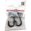 GANCIO METALLO DOPPIO X CORDA ELASTICA MM 6/8 CF=PZ 2