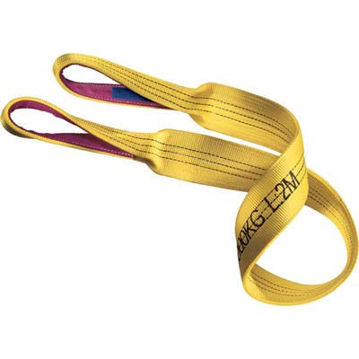 CINGHIA SOLLEVAMENTO ROBUR ASOLE RINFORZATE KG.3000 L.MT 6 GIALLO Immagine principale del prodotto