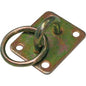 CAVALLOTTO FISSO TONDO + ANELLO 925 ZINCATO GIALLO S.MM 8,0 MM 20X 21
