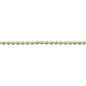 CATENA A PERLINE OTTONATA D.MM 3,6 MT 25