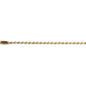 CATENA A PERLINE + CHIUSURA SELF OTTONATA D.MM 3,6 MT 2 CF=PZ 3