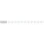 CATENA A PERLINE + CHIUSURA SELF BIANCA D.MM 4,5 MT 2 CF=PZ 3