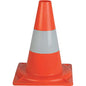CONO STRADALE PE BIANCO/ARANCIO H.CM 33