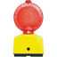 LAMPEGGIATORE CANTIERE LUCE LED ROSSO POSTO 2 BATTERIE