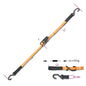 CINGHIA A TRAZIONE 2 GANCI+ASOLE+CRIC 8188CG ROBUR L.MT 5 H.MM 25 KG 400