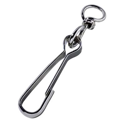 MOSCHETTONE + GIVOLARE ACCIAIO NICHELATO WORKIT L.MM  60