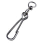 MOSCHETTONE + GIVOLARE ACCIAIO NICHELATO WORKIT L.MM  60