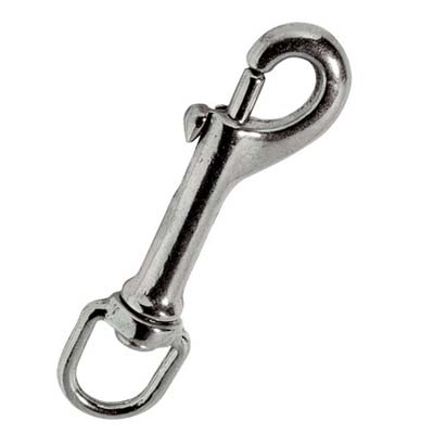 MOSCHETTONE REDINE LUNGO OTTONE NICHELATO KONG + GIRELLO L.MM 77+1/2 Immagine principale del prodotto