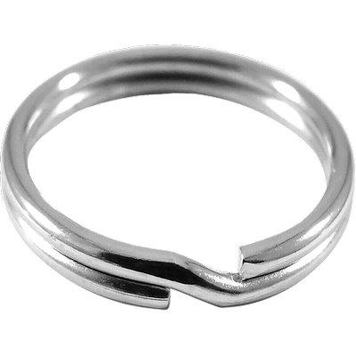 ANELLO PORTACHIAVE ACCIAIO NICHELATO MM 16 CF=PZ 200 Immagine principale del prodotto
