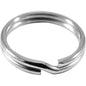 ANELLO PORTACHIAVE ACCIAIO NICHELATO MM 16 CF=PZ 200