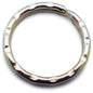 ANELLO PORTACHIAVE GOFFRATO SELF ACCIAIO NICHELATO MM 25 CF=PZ 2