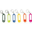 PORTACHIAVE + TARGHETTA + GIVOLARE + ANELLO MIX COLORI CF=PZ 200