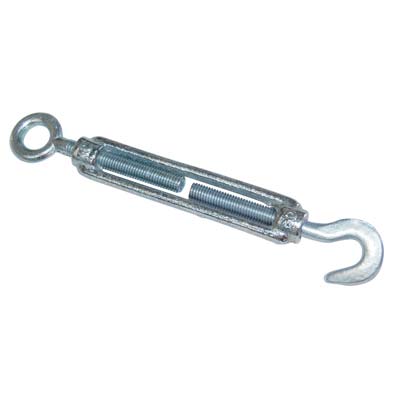 TENDITORE OCCHIOLO E GANCIO ZINCATO WORKIT M20 O.MM 28 A.MM 30