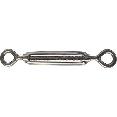 TENDITORE OCCHIOLO DOPPIO INOX M10 O.MM 14