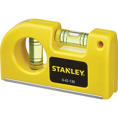 LIVELLA A BOLLA TASCABILE STANLEY PLASTICA BOLLE 2 CM  8,3 0-42-130 Immagine principale del prodotto