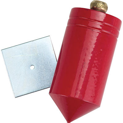 PIOMBO CILINDRICO + PIASTRINA ACCIAIO VERN GR 500 Immagine principale del prodotto