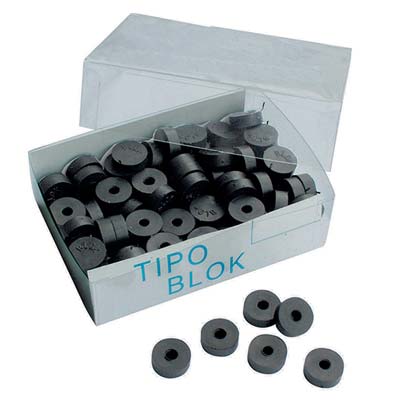 GUARNIZIONE X RUBINETTO GOMMA 3/8 CF=PZ 100