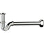 SIFONE CR A P ISPEZIONE LATERALE TEA OTTONE CROMATO 1" CANNA CM 25
