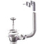 PILETTA MINIBASKET LAVELLO INOX + TROPPO PIENO PP/INOX 1"1/2F + TAPPO GRIGLIA BASKET