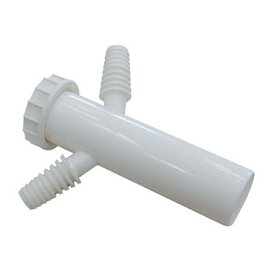 CANOTTO PP + GHIERA + 2 ATTACCHI BIANCO MM 40 1"1/2 Immagine principale del prodotto
