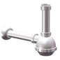 SIFONE PP A BOTTIGLIA 1 VASCA BIANCO MM 40/32 1"1/2