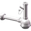 SIFONE PP A BOTTIGLIA 1 VASCA + 1 ATTACCO BIANCO MM 40/32 1"1/4