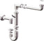 SIFONE PP SALVASPAZIO 1 VASCA + 1 ATTACCO BIANCO MM 40 1"1/2