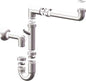 SIFONE PP SALVASPAZIO 1 VASCA + 1 ATTACCO BIANCO MM 40 1"1/2