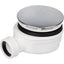 PILETTA DOCCIA SIFONATA RIBASSATA PP INOX H.MM 60 1"1/2