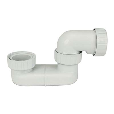 SIFONE PP RIBASSATO VASCA BIANCO 1"1/2 Immagine principale del prodotto