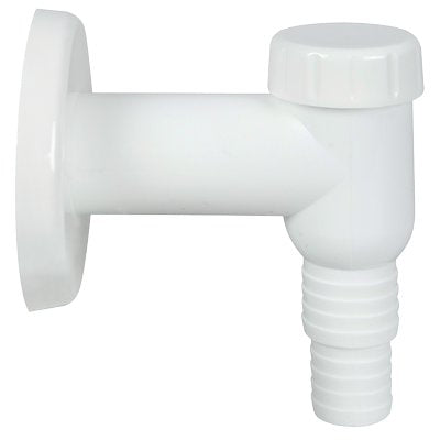 SIFONE PP LAVATRICE ESTERNO PP BIANCO CON VALVOLA MM 32