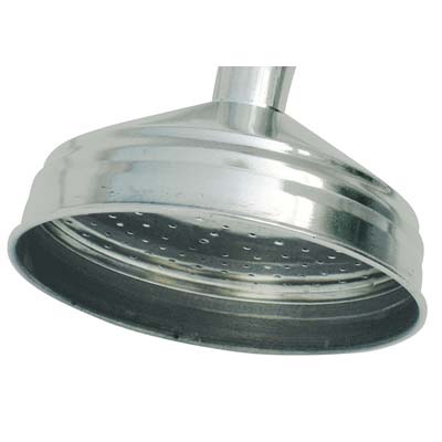 SOFFIONE DOCCIA 1 GETTO ACCIAIO INOX 1/2F MM 100 Immagine principale del prodotto