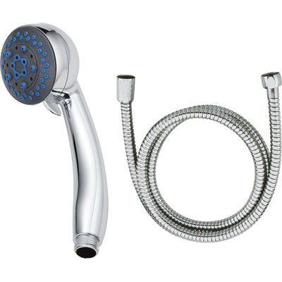 DOCCETTA 3 GETTI GERANIO EFFE ABS CROMATO 1/2M MM 74 + SUPPORTO E CORDELLA Immagine principale del prodotto