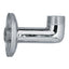 CURVETTA 90° X DOCCETTA OTTONE CROMATO 1/2M