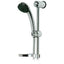 SALISCENDI DOCCETTA 1 GETTO JET ABS CROMATO TUBO MM 25 + FLEX CM 150 + D.MM 70