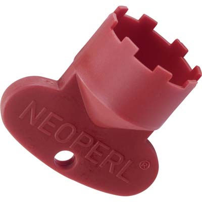 CHIAVE AERATORE CACHE HONEYCOMB JR NEOPERL PLASTICA ROSSA M21.5X1 Immagine principale del prodotto