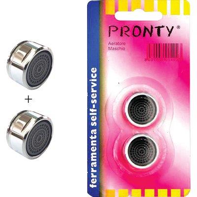 AERATORE RUBINETTO SELF PRONTY OTTONE CROMATO M24X1 CF=PZ 2 Immagine principale del prodotto