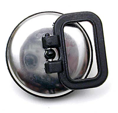 TAPPO PILETTA + MANIGLIA PVC/INOX MM 52