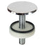 TAPPO COPRIFORO SANITARI OTTONE CROMATO MM 50 CF=PZ 2