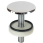 TAPPO COPRIFORO SANITARI OTTONE CROMATO MM 50 CF=PZ 2